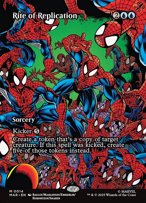 Rite of Replication - Marvel Universe #14 - Borderless Foil — product image