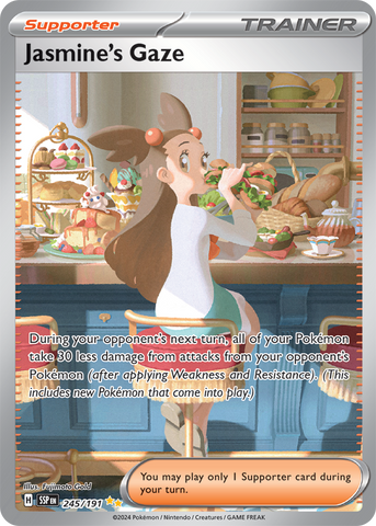 Jasmine's Gaze - 245/191 - SV08: Surging Sparks