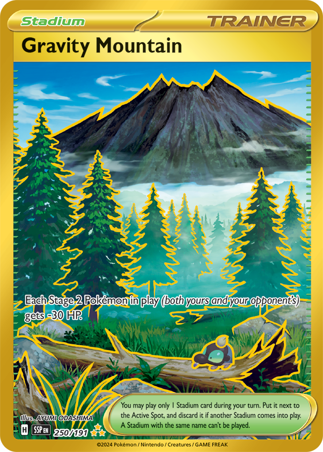 Gravity Mountain - 250/191 - SV08: Surging Sparks