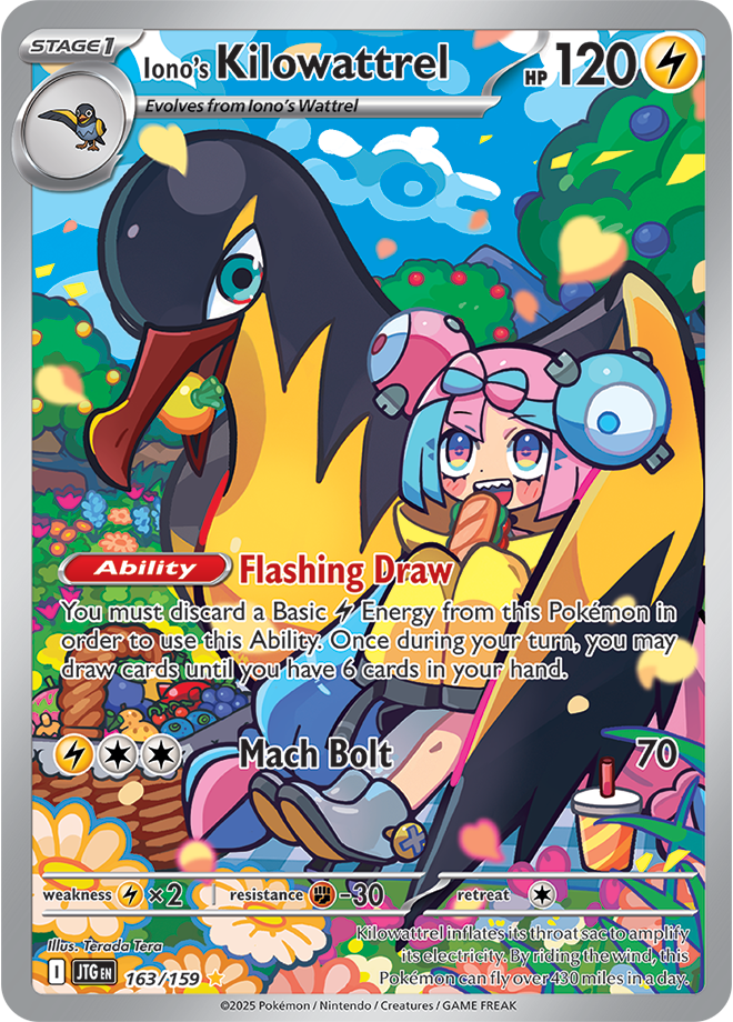 Iono's Kilowattrel - 163/159 - SV09: Journey Together