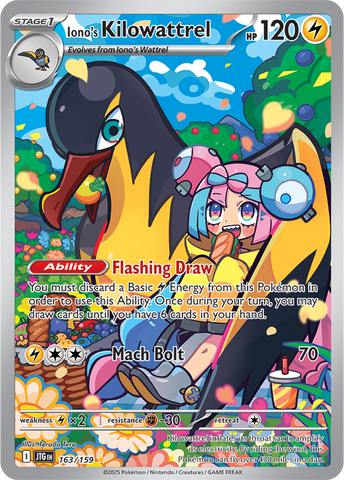 Iono's Kilowattrel - 163/159 - SV09: Journey Together