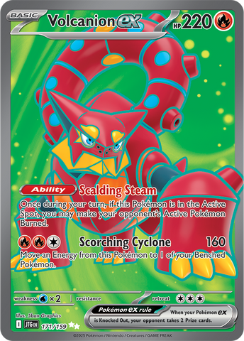 Volcanion ex - 171/159 - SV09: Journey Together