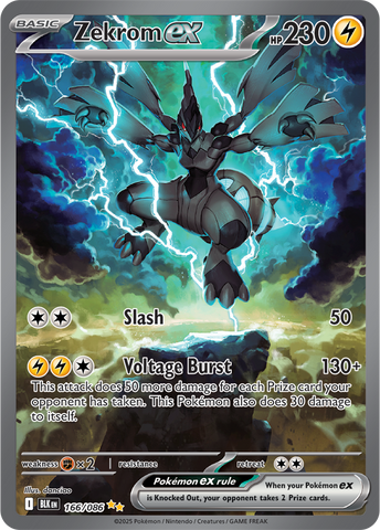 Zekrom ex - 166/086 - SV: Black Bolt