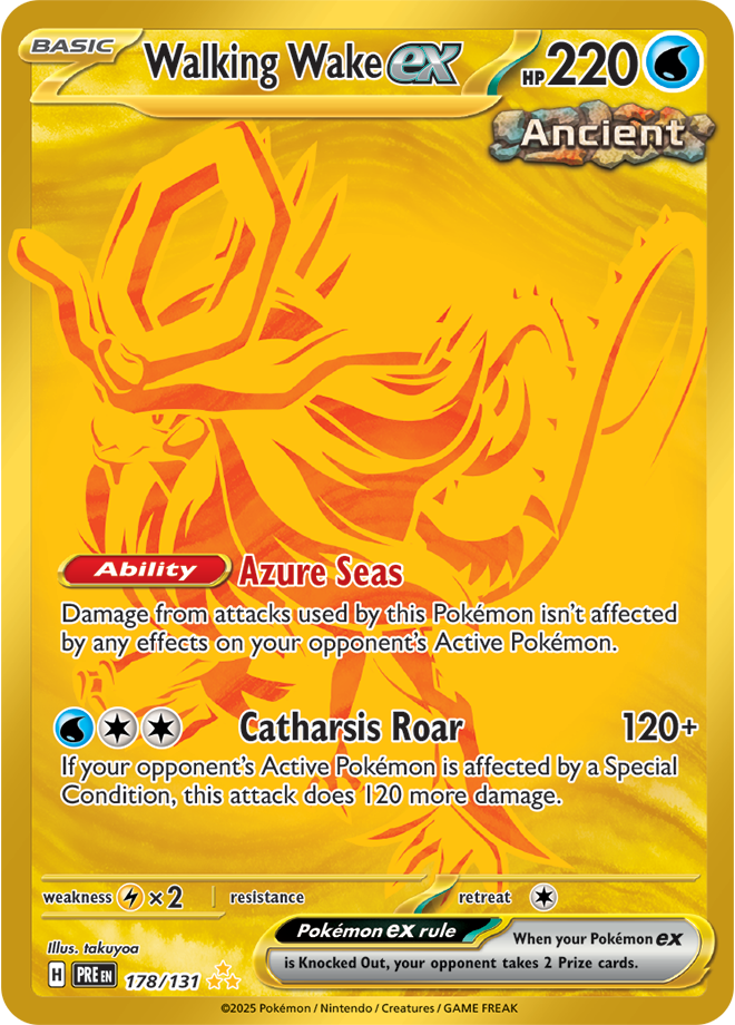 Walking Wake ex - SV: Prismatic Evolutions