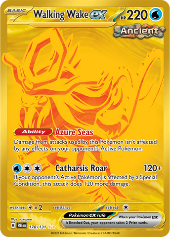 Walking Wake ex - SV: Prismatic Evolutions
