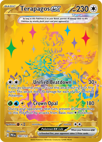 Terapagos ex - 180/131 - SV: Prismatic Evolutions