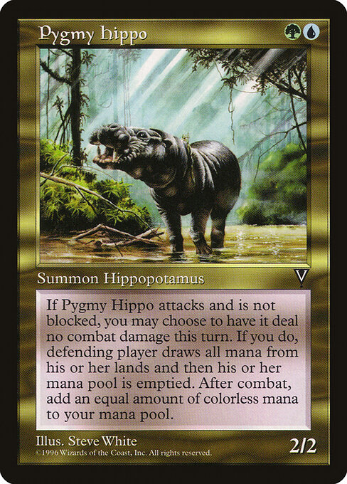 Pygmy Hippo - Visions #133 - Non-Foil — product image