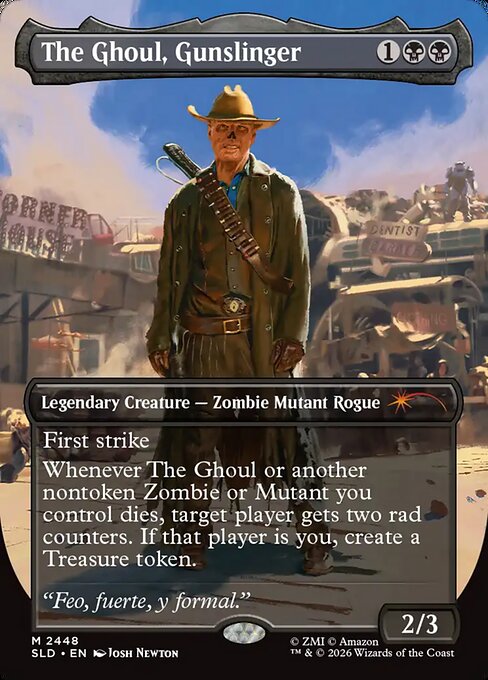 The Ghoul, Gunslinger - Secret Lair Drop #2448 - Borderless Foil — product image