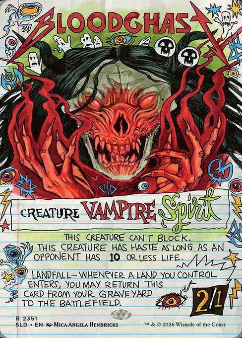 Bloodghast - Secret Lair Drop #2351 - Foil — product image
