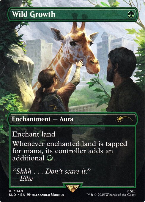 Wild Growth - Secret Lair Drop #7049 - Borderless Foil — product image