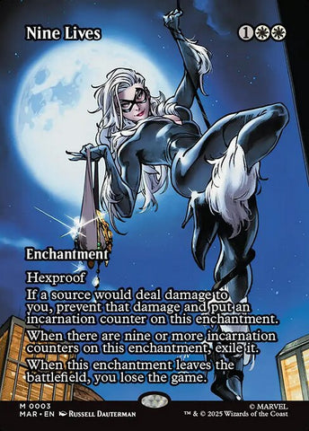 Nine Lives - Marvel Universe #3 - Borderless Foil