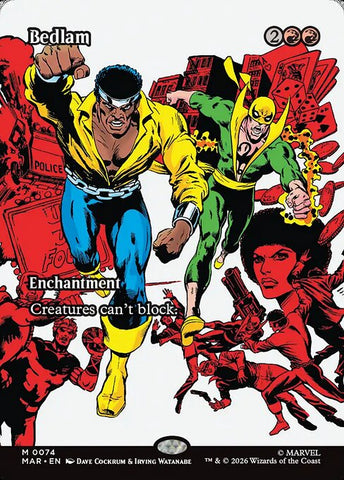 Bedlam - Marvel Universe #74 - Borderless Non-Foil