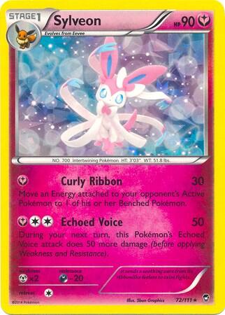 Sylveon - 72/111 (XY Furious Fists) - Deck Exclusives #072/111 - Non-Foil — product image
