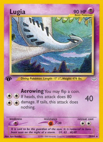 Lugia - Neo Revelation #20/64 - Non-Foil