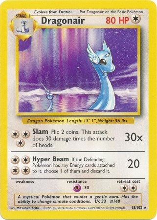 Dragonair - Base Set #018/102 - Foil — product image