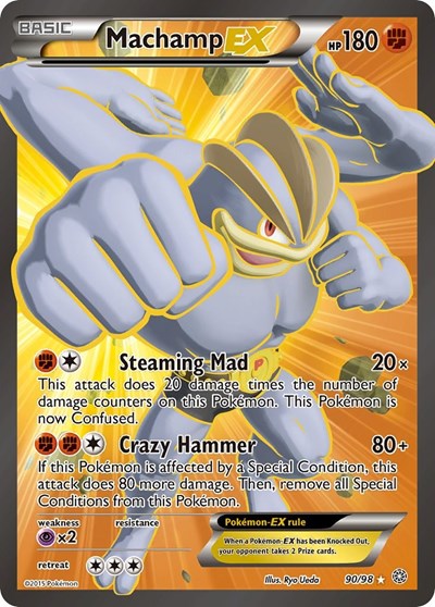 Machamp EX (90 Full Art) - XY - Ancient Origins #90/98 - Foil — product image