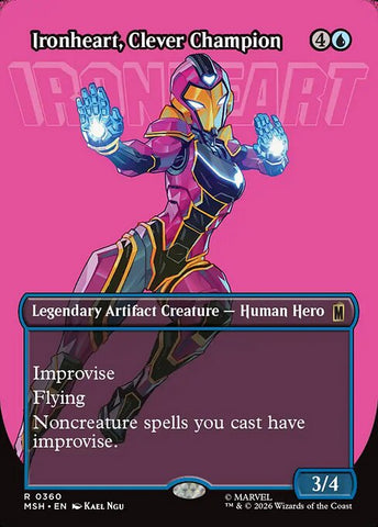 Ironheart, Clever Champion - Marvel Super Heroes #360 - Borderless Foil