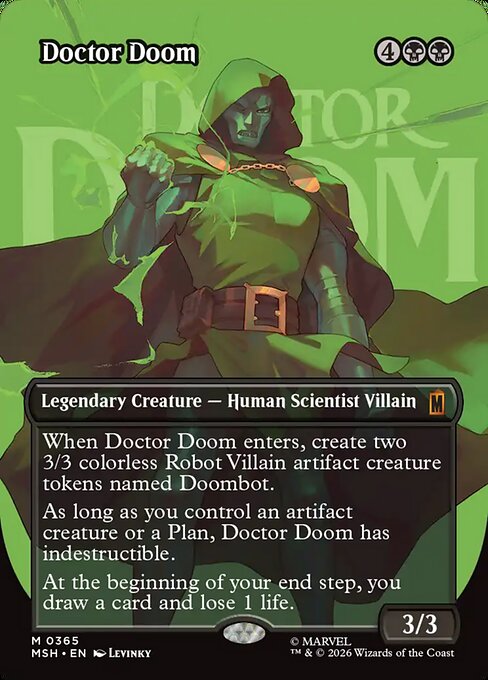 Doctor Doom - Marvel Super Heroes #365 - Borderless Non-Foil — product image