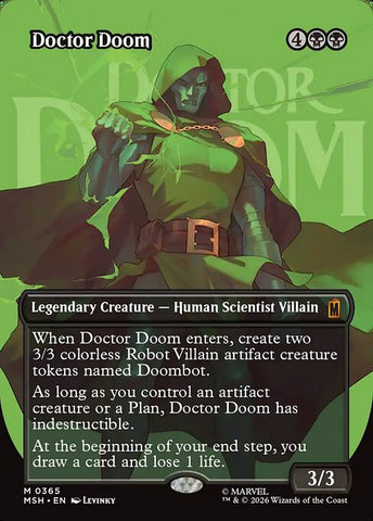 Doctor Doom - Marvel Super Heroes #365 - Borderless Non-Foil