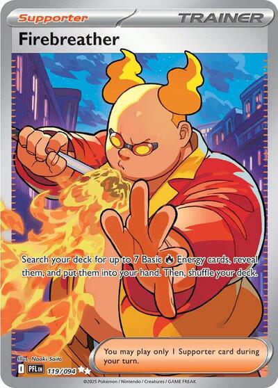 Firebreather - 119/094 - ME02: Phantasmal Flames #119/094 - Foil — product image