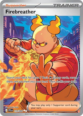 Firebreather - 119/094 - ME02: Phantasmal Flames #119/094 - Foil