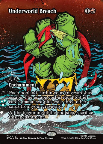 Underworld Breach - Teenage Mutant Ninja Turtles Source Material #10 - Borderless Foil