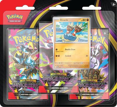 Pitch Black 3-Pack Blister [Binacle] — product image