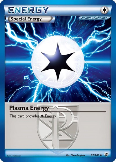 Plasma Energy (Team Plasma) - Plasma Blast #91/101 - Foil — product image