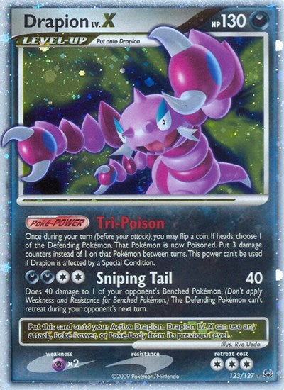 Drapion LV.X - Platinum #123/127 - Foil — product image