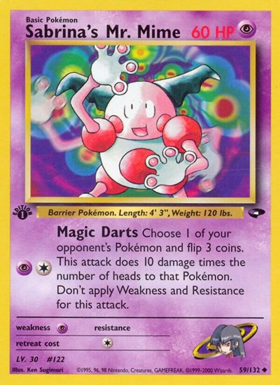 Sabrina's Mr. Mime - Gym Challenge #059/132 - Non-Foil — product image