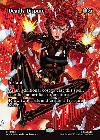 Deadly Dispute - Marvel Universe #64 - Borderless Non-Foil