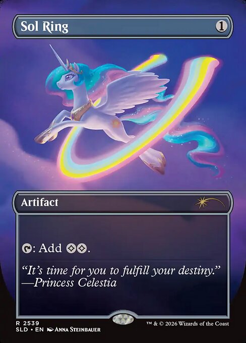 Sol Ring - Secret Lair Drop #2539 - Borderless Foil — product image