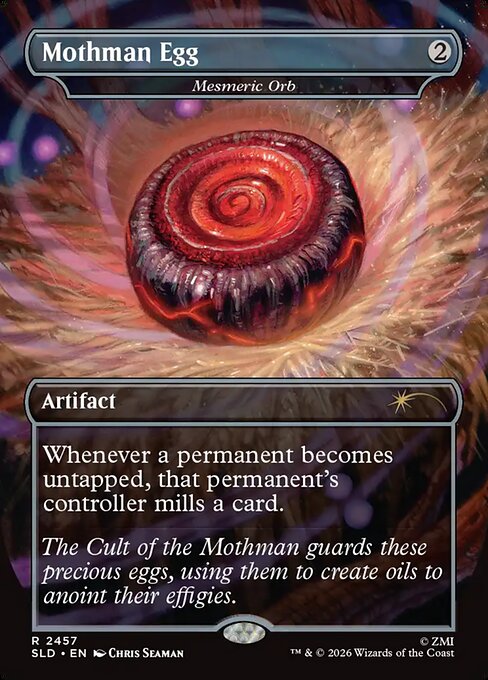 Mesmeric Orb - Secret Lair Drop #2457 - Borderless Foil — product image