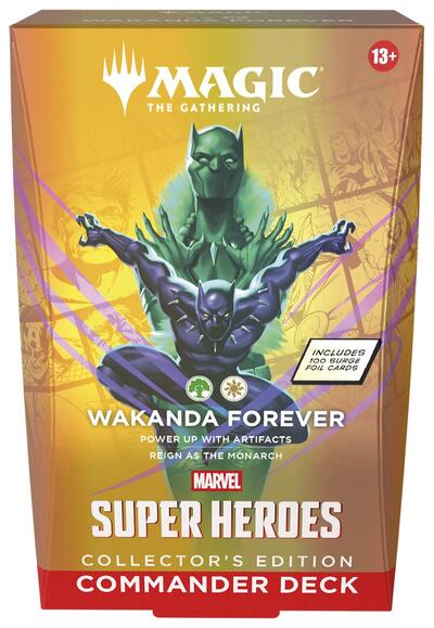 Marvel Super Heroes Commander Deck - Wakanda Forever (Collector's Edition) — product image