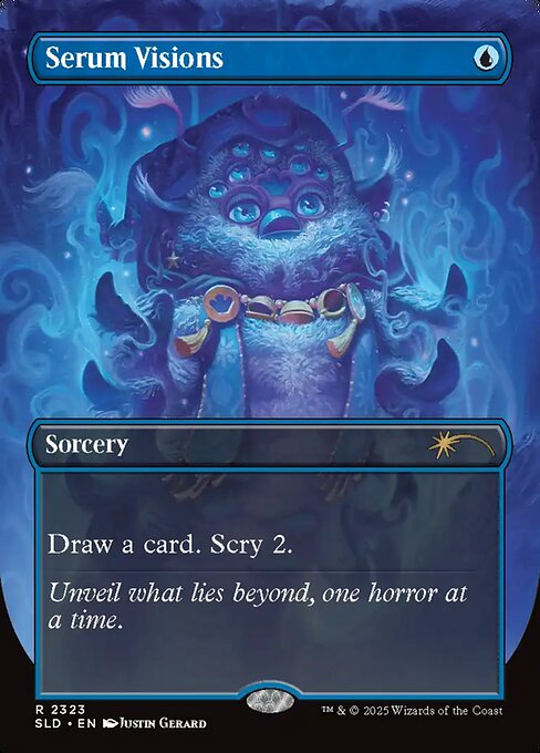 Serum Visions - Secret Lair Drop #2323 - Borderless Foil — product image