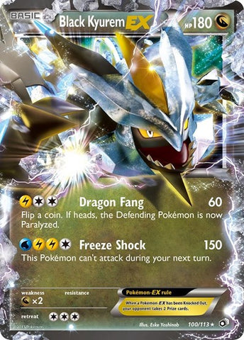 Black Kyurem EX - Legendary Treasures #100/113 - Foil