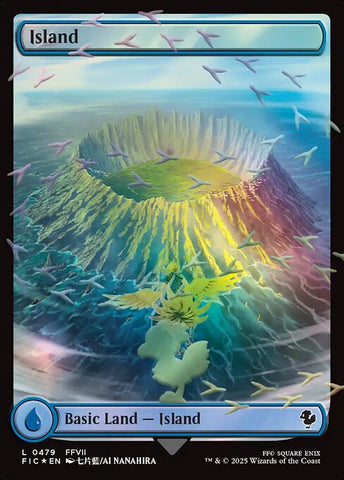 Island - Final Fantasy Commander #479 - Foil