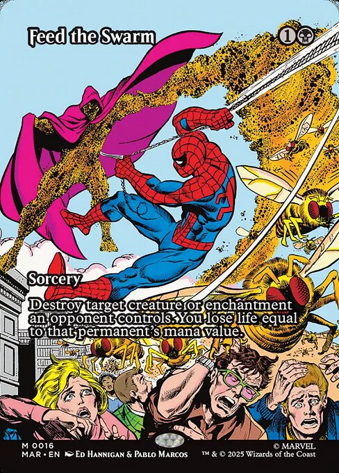 Feed the Swarm - Marvel Universe #16 - Borderless Non-Foil — product image