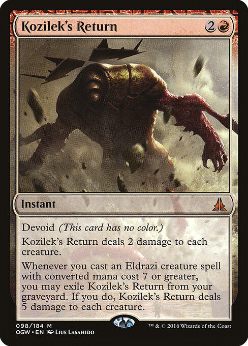 Kozilek's Return - Oath of the Gatewatch #98 - Non-Foil — product image