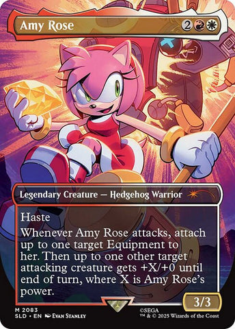 Amy Rose - Secret Lair Drop #2083 - Borderless Foil