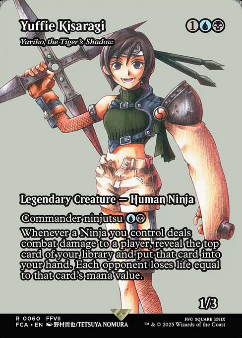 Yuriko, the Tiger's Shadow - Final Fantasy: Through the Ages #60 - Borderless Non-Foil — product image