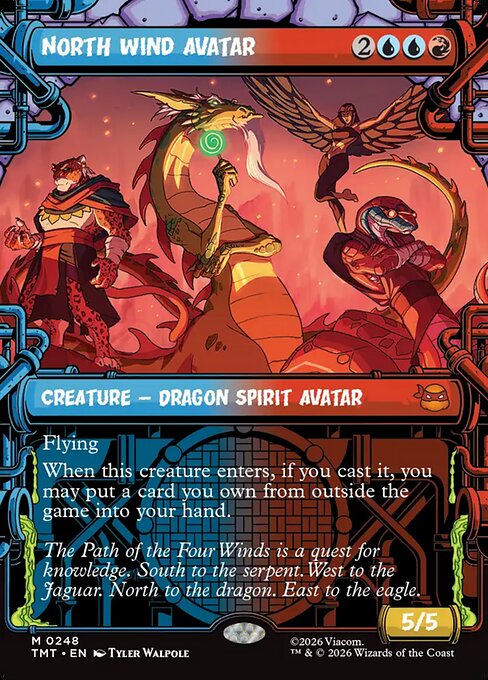 North Wind Avatar - Teenage Mutant Ninja Turtles #248 - Showcase Foil — product image