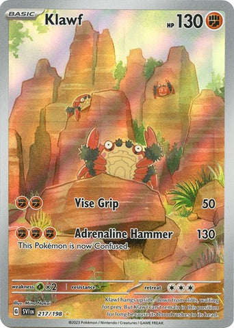 Klawf - 217/198 - SV01: Scarlet & Violet Base Set #217/198 - Foil