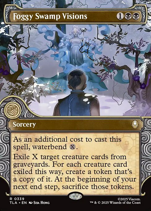 Foggy Swamp Visions - Avatar: The Last Airbender #339 - Showcase Foil — product image