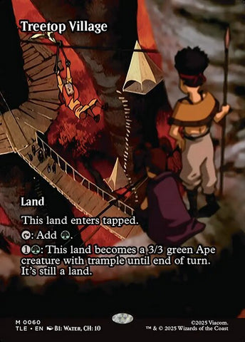 Treetop Village - Avatar: The Last Airbender Eternal #60 - Borderless Foil