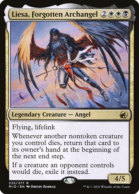 Liesa, Forgotten Archangel - Innistrad: Midnight Hunt #232 - Foil — product image