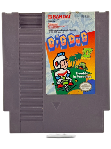 Dig Dug II: Trouble in Paradise - NES [Loose Game]