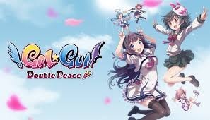 Coolection GalGun: Double Peace PlayStation 4 game cover art with anime characters and logo.
