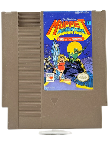 Jim Henson's Muppet Adventure Chaos At The Carnival - NES [Loose Game]