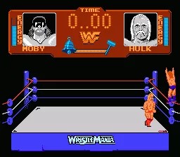 Coolection WWF WrestleMania NES game cartridge, loose, tested, and functional. Features Hulk Hogan and Randy Savage.